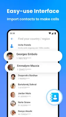 True Phone - Global Calling android App screenshot 4